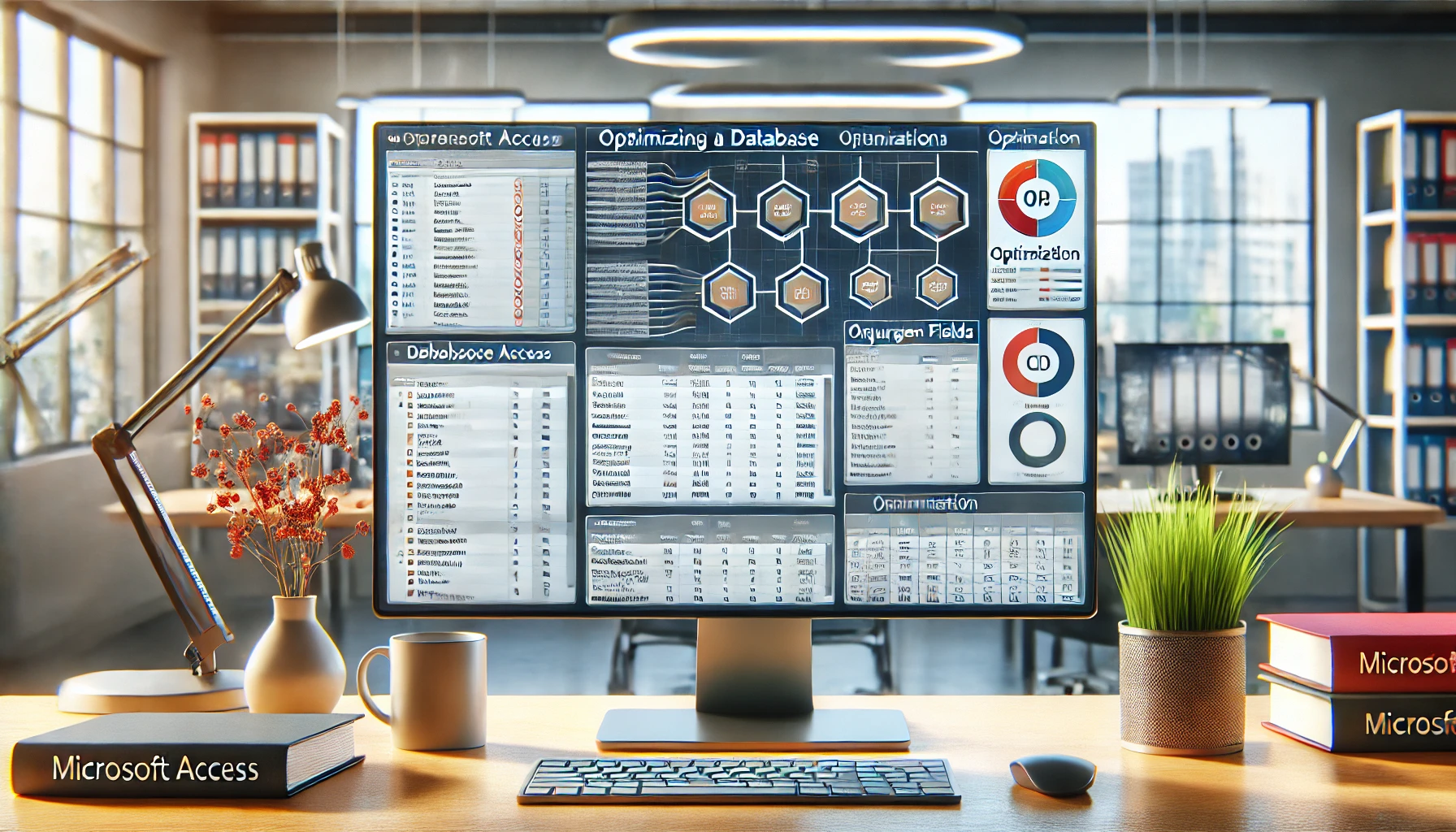 چگونه در اکسس پایگاه داده بهینه‌سازی کنیم؟